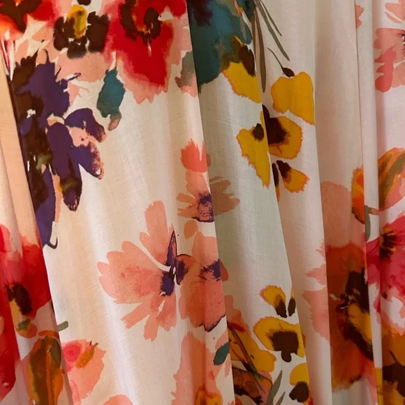 NWT H&M floral lyocel viscose dress - Picture 6 of 7